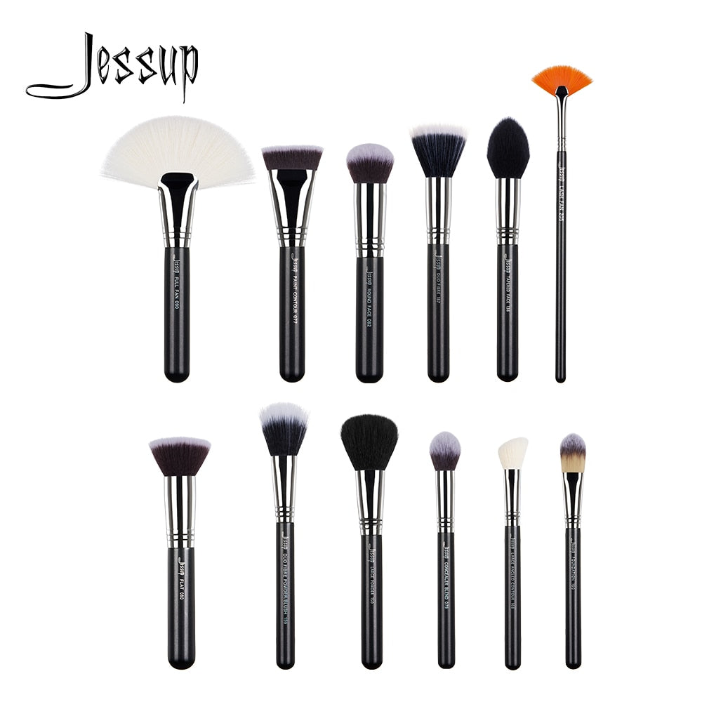 Jessup Face brush Makeup brush Powder Blush Foundation Contour Blending Highlighter Concealer