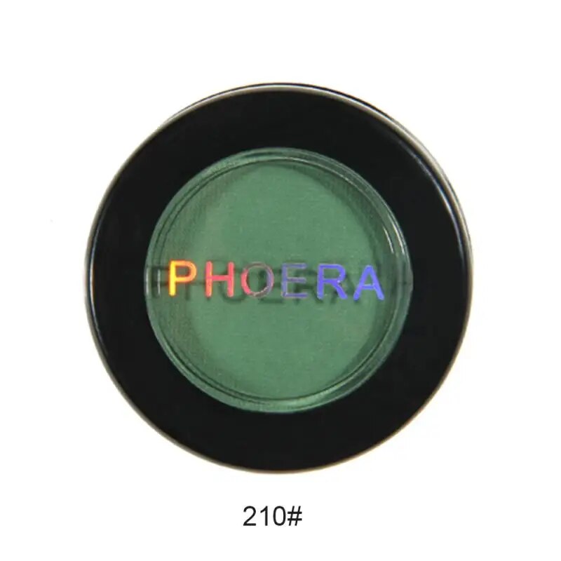 PHOERA Matte 12 Colors Eye Shadow Powder Easy To Color Single Eyeshadow Palette Long-lasting Beauty Eye Makeup Cosmetics TSLM1