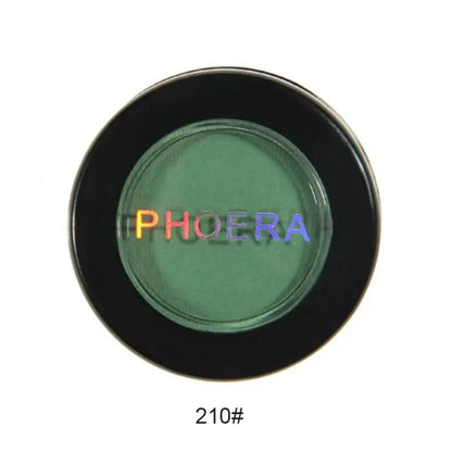 PHOERA Matte 12 Colors Eye Shadow Powder Easy To Color Single Eyeshadow Palette Long-lasting Beauty Eye Makeup Cosmetics TSLM1