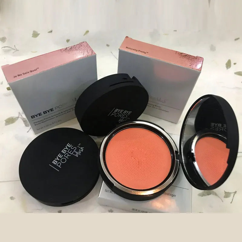 Drop ship bye bye pores blush poreless finish airbrush brightening blush 5.44g Blush Facial