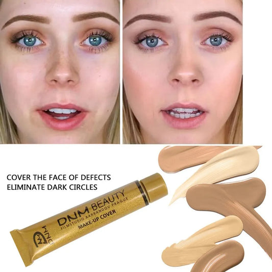 Professional Full Skin Concealer Liquid Make Up Color Corrector Foundation Cream Scars Acne Cover Waterproof Contouring Cosmetic