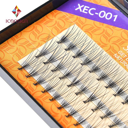 Faux Silk Lashes 6mm-14mm 10D Mink Fake False Eyelashes Cilia Makeup Lash Extension