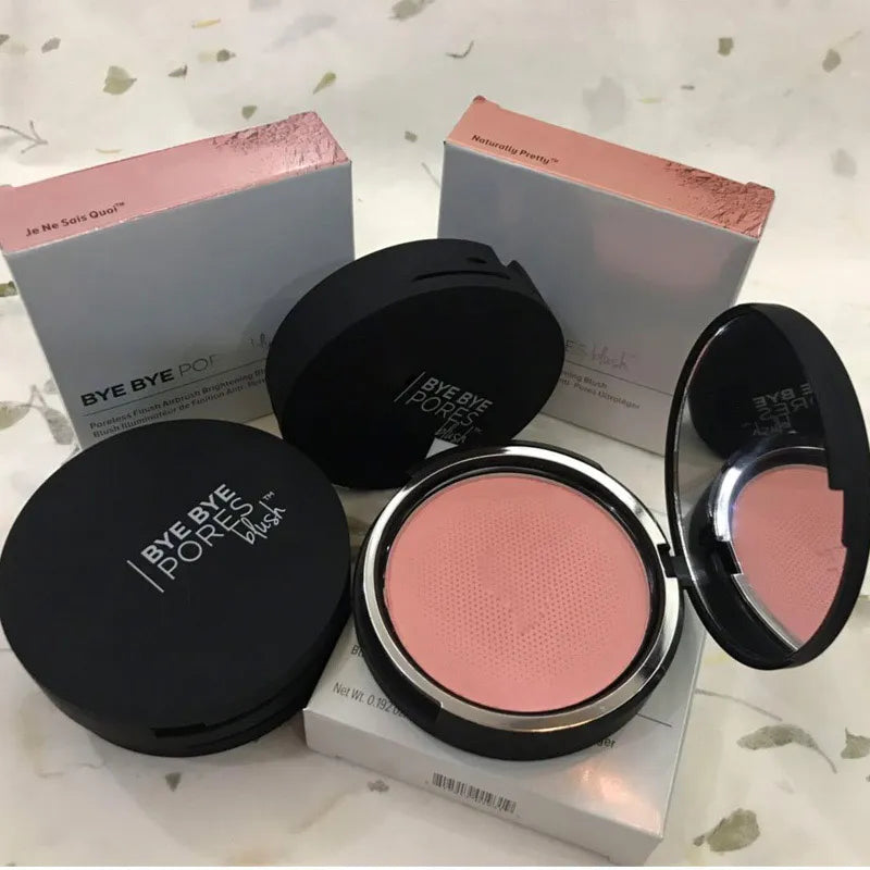 Drop ship bye bye pores blush poreless finish airbrush brightening blush 5.44g Blush Facial