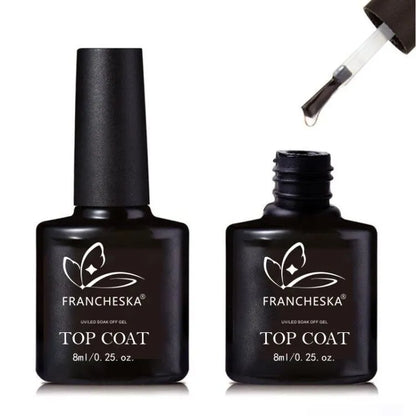 1 Set Base Top Primer Coat Nail Gel Primer Matt Top Coat UV Gel Nail Polish Lasting Soak Off Varnish UV Gel Polish Manicure Art