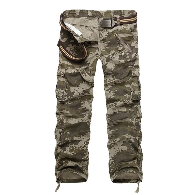 Men cargo pants camouflage  trousers military pants for man 7 colors