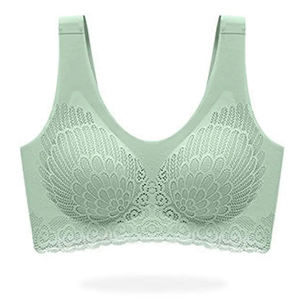 NEW Sports Bra Comfortable 5D Wireless Contour Bra Lace Breathable Underwear Seamless No Underwire Sports Yoga Running Bras