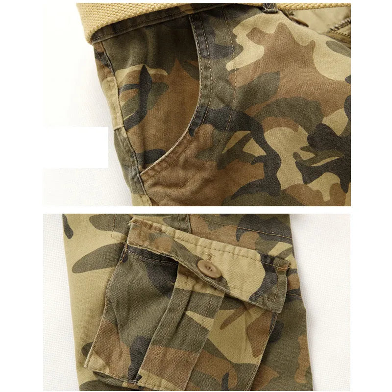 Men cargo pants camouflage  trousers military pants for man 7 colors