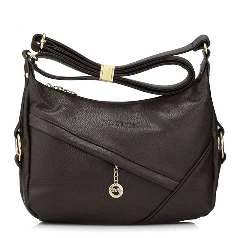 Quality Retro Vintage Women's Genuine Leather Handbag, Women's Leather Handbags, Women's Messenger Shoulder Bags Bolsas