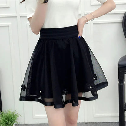 Harajuku 2018 Women Fashion Summer High Waist Pleated Skirt Cosplay Kawaii Fashion Sexy Girl Mini Skirt