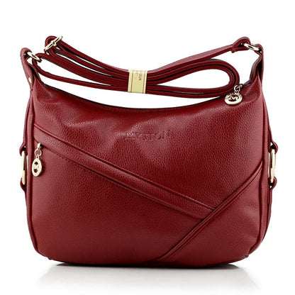 Quality Retro Vintage Women's Genuine Leather Handbag, Women's Leather Handbags, Women's Messenger Shoulder Bags Bolsas