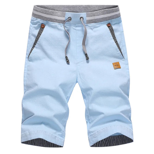 drop shipping 2023 summer solid casual shorts men cargo shorts plus size 4XL beach shorts M-4XL AYG36