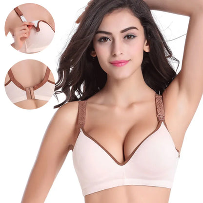 34-40 BC Breast feeding cotton Maternity Nursing Bras sleep bra for feeding pregnant women soutien gorge allaitement underwear