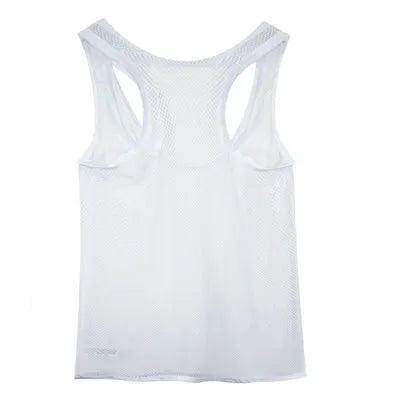 Men's Vest Large mesh breathable sexy camisole tank top undershirt  clothes men tank top sleeveless shirts singlet fitness