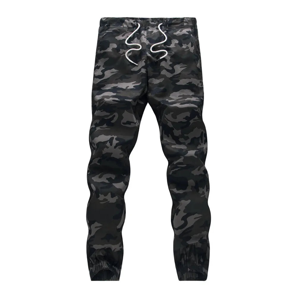 M-5X 2023 Mens Jogger Autumn Pencil Harem Pants Men Camouflage Military Pants Loose Comfortable Cargo Trousers Camo Joggers