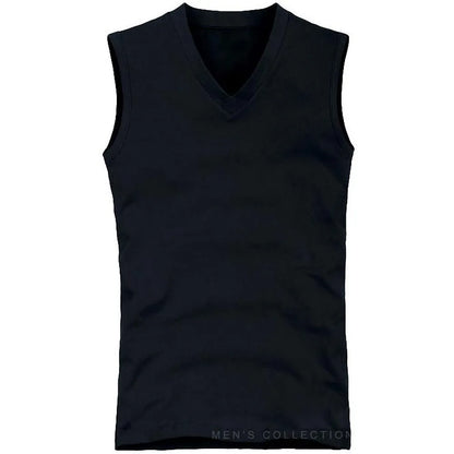 Mens Cotton T-Shirts V-Neck Short Sleeve Summer Fashion Male Muscle Tank Shirts Top Tees European Style Slim Fit