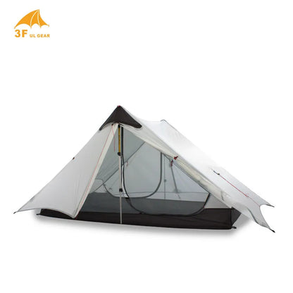 LanShan 2 3F UL GEAR 2 Person Outdoor Ultralight Camping Tent 4 Season Professional 15D Silnylon Rodless Tent