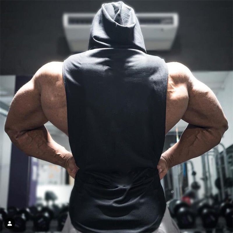 Muscleguys Brand clothing Bodybuilding hoodie Shirt Fitness Men Tank Top Muscle Vest Stringer Undershirt DO THE WORT TankTop