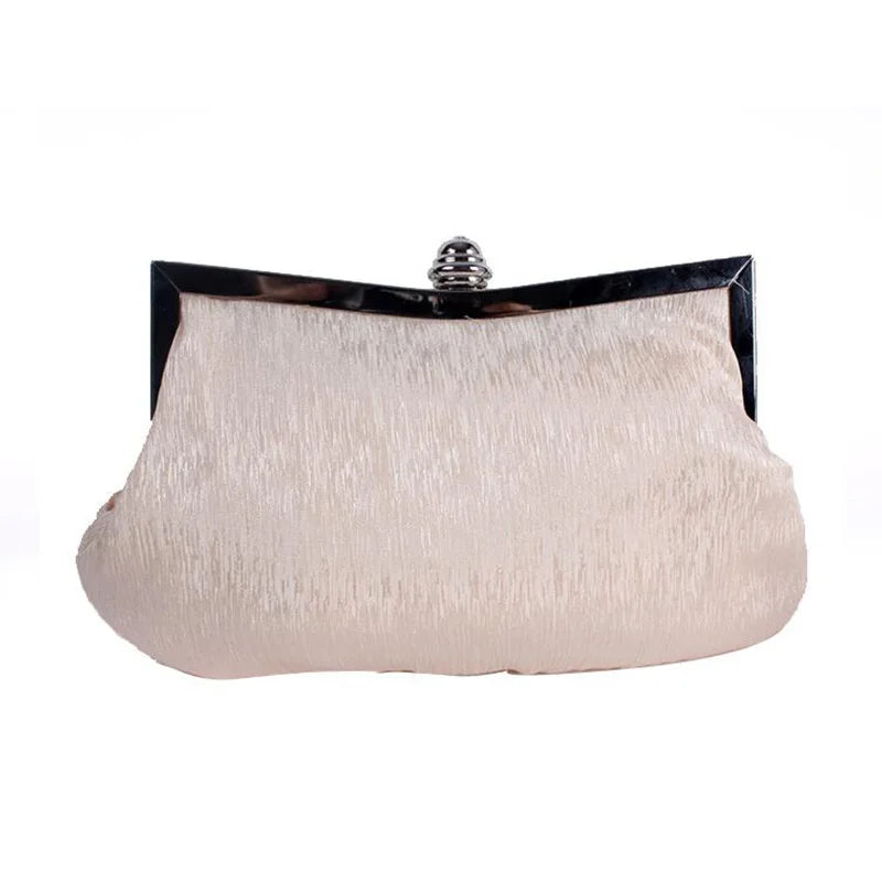 Hot spring Evening bag weave clutch bags Woman handbag Silk Elegant Dinner Ladies' Bag Evening Bag High-grade Handbag