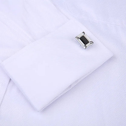 Men French Cuff Dress Shirt 2022 New White Long Sleeve Casual Buttons Shirt Male Brand Shirts Regular Fit Cufflinks Included 6XL