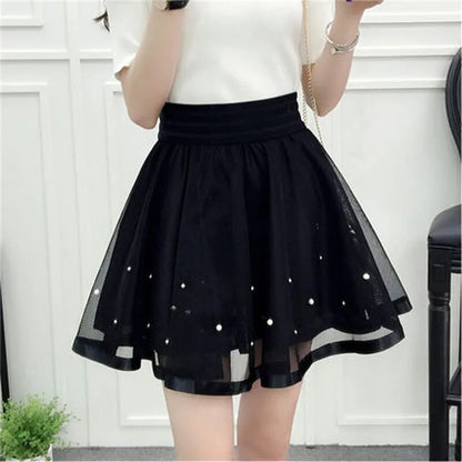 Harajuku 2018 Women Fashion Summer High Waist Pleated Skirt Cosplay Kawaii Fashion Sexy Girl Mini Skirt