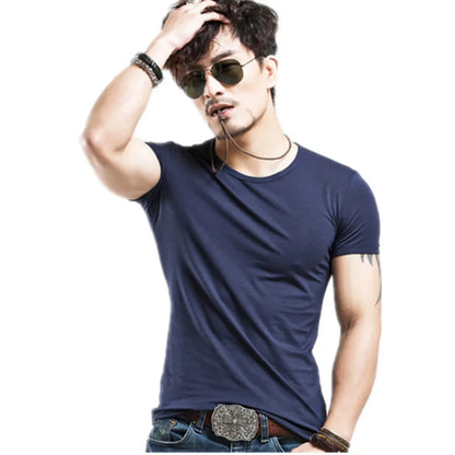 New arrival summer Fashion Casual short-sleeved men t-shirt men brand plus size S-XXL,Cotton Men t-shirt High Quality GC299