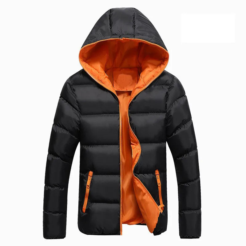 Mountainskin 5XL Men Winter Casual New Hooded Thick Padded Jacket Zipper Slim Men And Women Coats Men Parka Outwear Warm EDA020