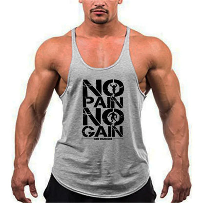 Brand Gyms Stringers Mens Tank Tops Sleeveless Shirt,tanktops Bodybuilding and Fitness Men's Gyms Singlets workout Clothes