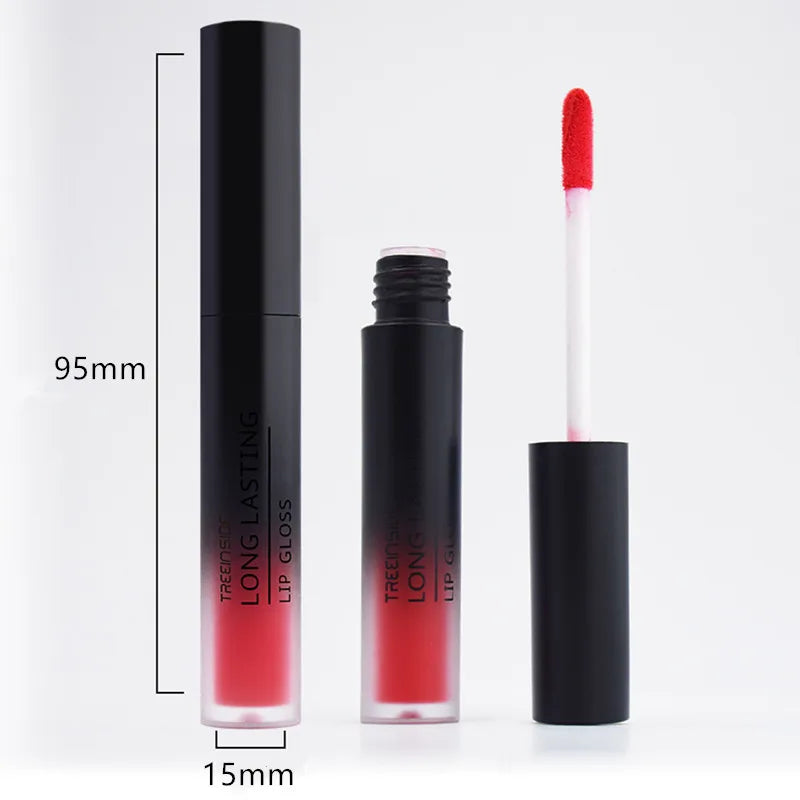 30 Color Matte Lip Gloss Velvet Glossy Lip Gloss Red Lipstick Waterproof Long-lasting Matte Liquid Lipstick