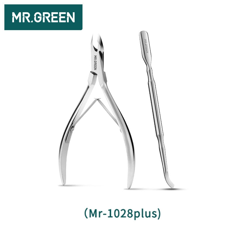 MR.GREEN Nail Clipper Cuticle Nipper Cutter Stainless Steel Pedicure Manicure Scissor Nail Tool For Trim Dead Skin Cuticle