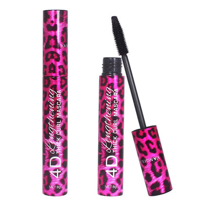 4d Silk Fiber Lash Mascara Long Curling Mascara Makeup Eyelash Black Waterproof Fiber Mascara Eye Lashes Makeup