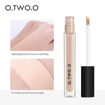 O.TWO.O 4 Colors Face Contouring Make up Liquid Eye Concealer Base Makeup Facial Foundation Brand Makeup Cosmetics