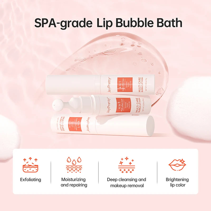 Bubble Remove Dark Lips Balm Gloss Oil Moisturizing Exfoliating Lightening Dark Pigment Whitening Remove Dead Skin Lip Care Mask