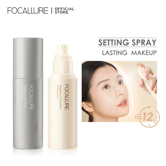 FOCALLURE Hydrating Long-lasting Setting Spray Moisturizing Lightweight Oil Control Natural Face Foundation Makeup Cosmetics