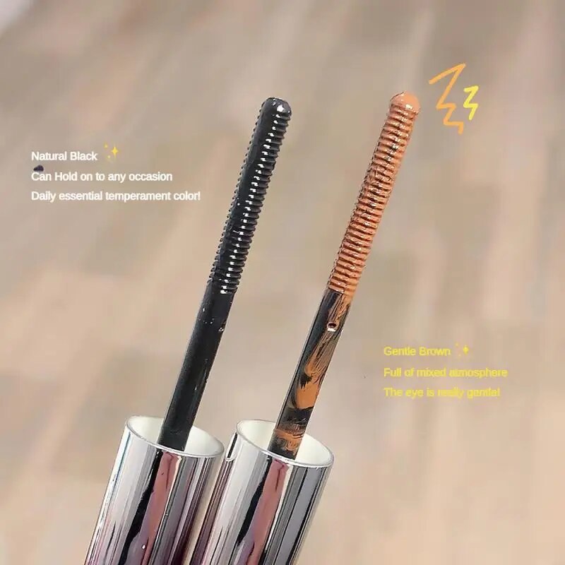 Eyelash Curling Lengthening Mascara Eye Lashes Extension Brush Lasting Waterproof Metal Iron Bar Brush Head Beauty Makeup