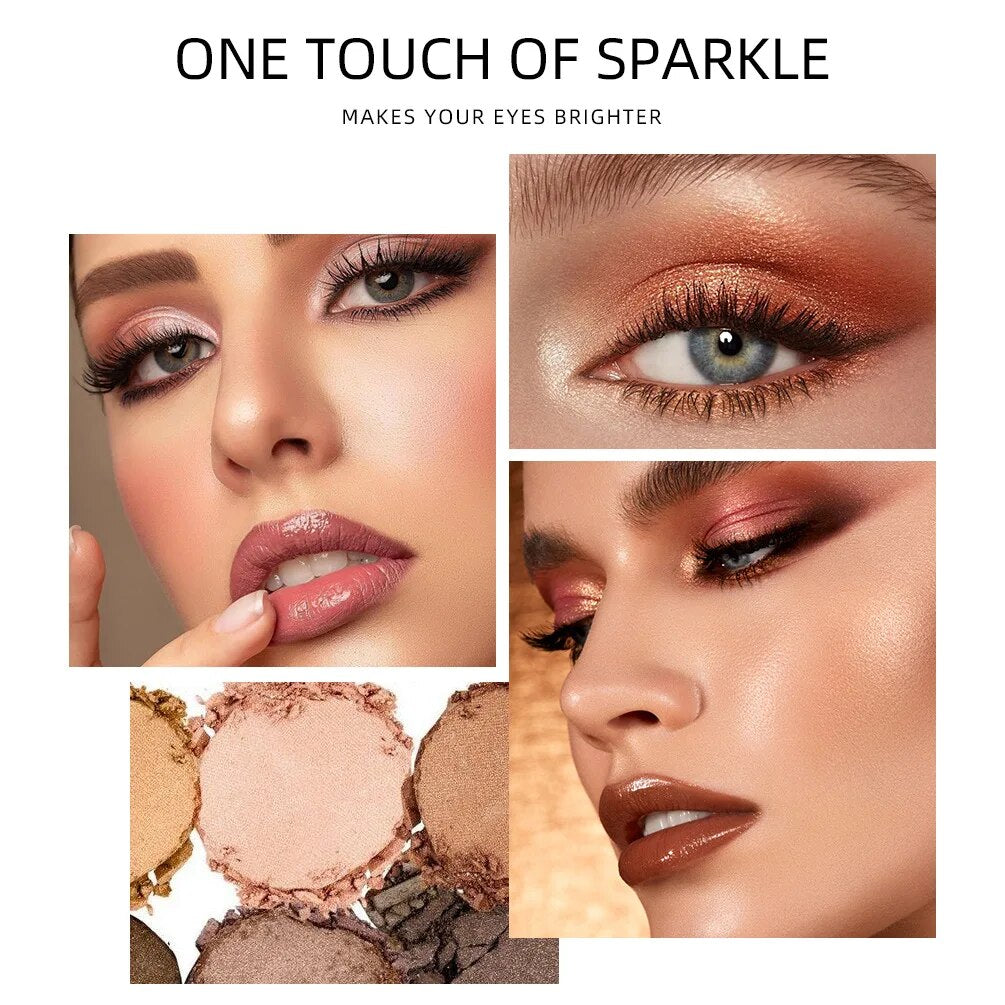 12 Colors Lazy Eye Shadow Stick Pearl Glitter Brightening Highlight Eyeshadow Silky Long Lasting Shimmer Makeup Matte Tool