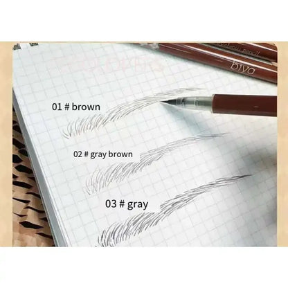 Ultra-fine Eyebrow Pencil Outline Shadow Lying Silkworm Eyeliner Waterproof Non-smudge Lasting Colorfast Liquid Eyebrow Pencil