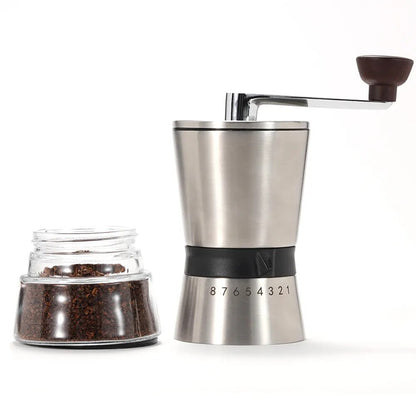 New 75g Coffee Grinder Manual Stainless Steel Coffee Grinder Coarse Grinding Ceramic Mechanism Coffe Mill Coffee Tools