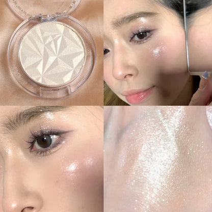 Highlighter Powder Palette Makeup Long-lasting Glow Face Contour Shimmer Illuminator Water Light Highlighter Pallete Cosmetics