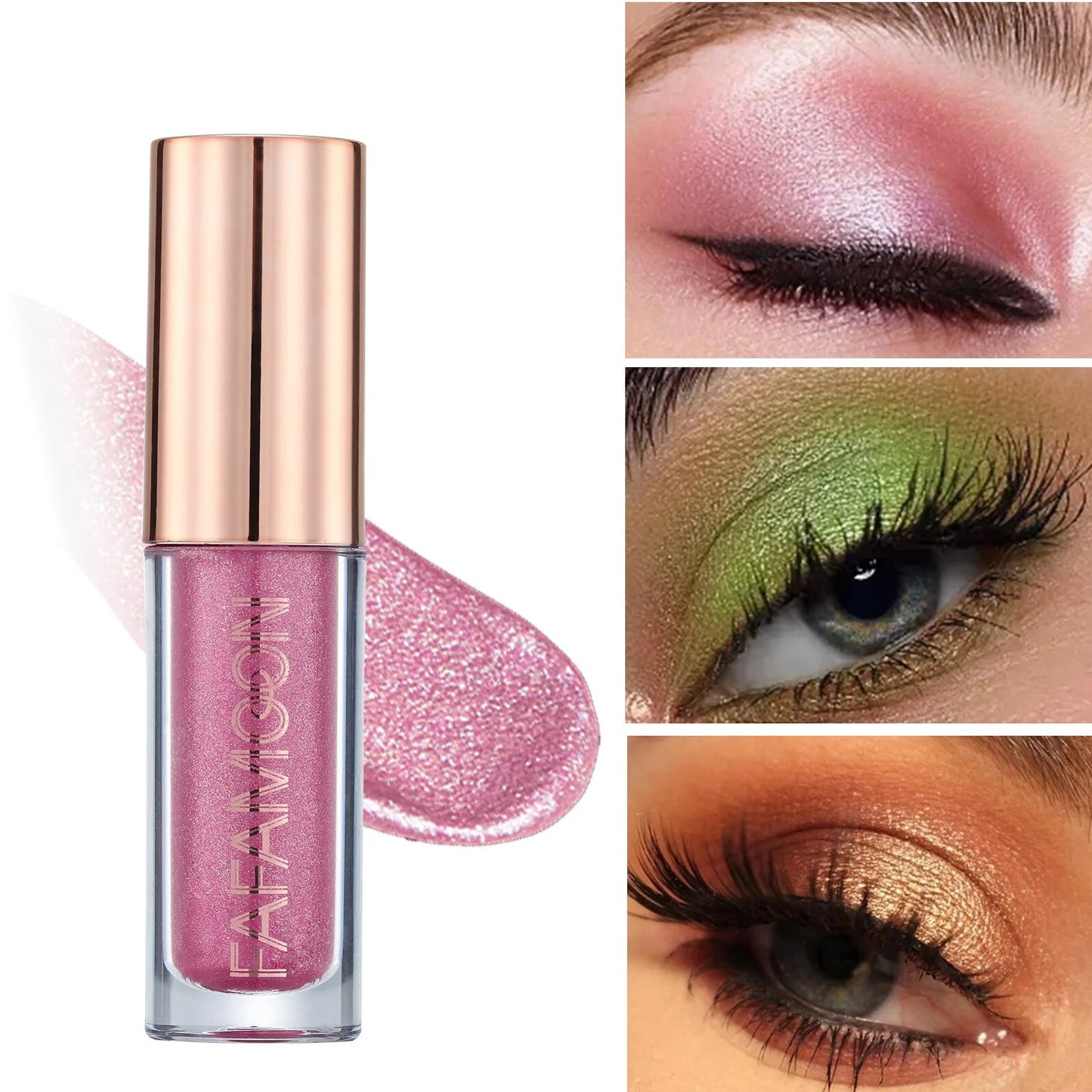 Matte Liquid Eyeshadow Female Makeups Pearlescent Fine Flash Diamond Liquid Eye Shadow Makeup Korean Cosmetic