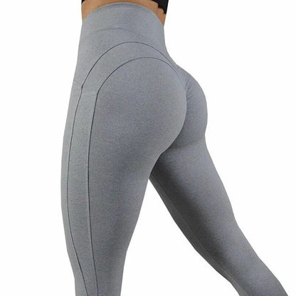 High Elastic Yoga Pants Seamless Women Push Up Leggings Butt Lifting Skinny Female Booty Workout Legging Gym Formfitting Pants