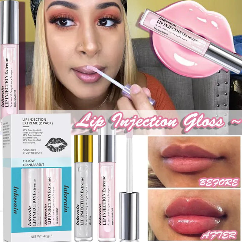 Lip Injection Extreme Lip Plumper Instantly Plump Lip Care Lip Injection Gloss Increase Lip Elasticity Reduce Fine Lines tint