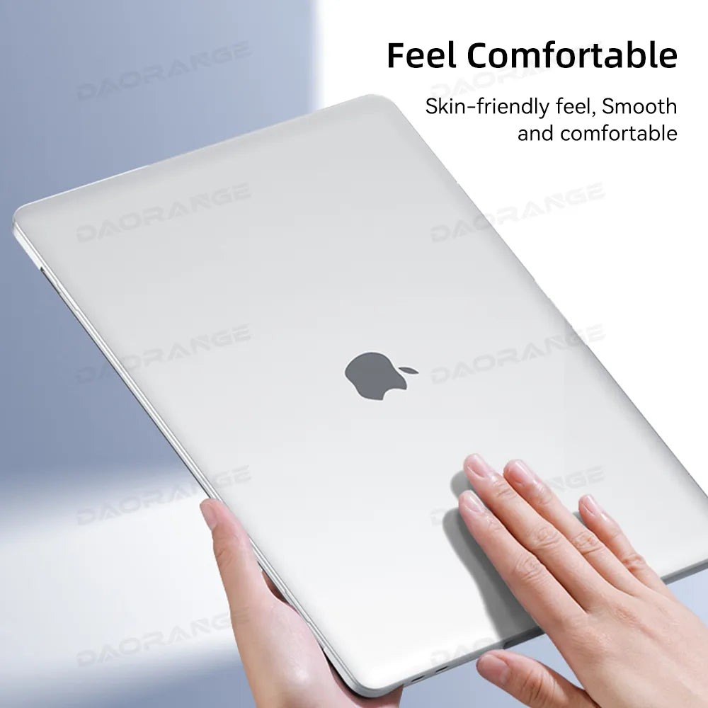 For MacBook Case For MacBook Pro 14.2 A2442 A2779 Pro 15.4 16 16.2 MacBook Air 13.3 M2 13.6 A2681 TPU Soft Cover Bag Accessories