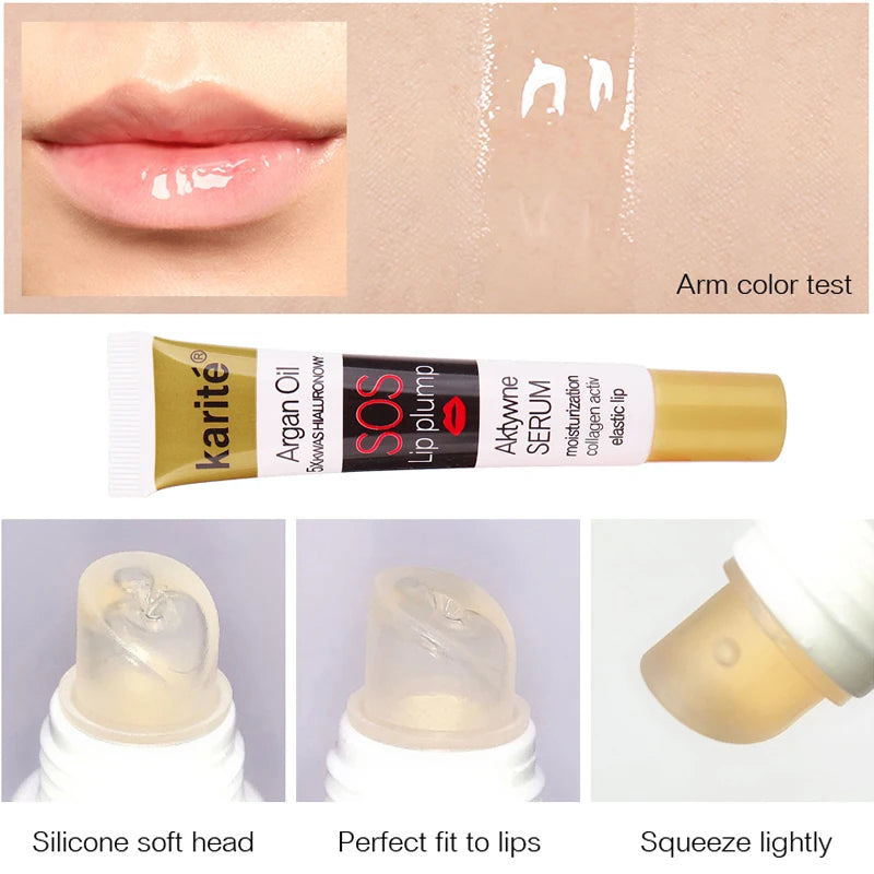 Lip Gloss Lip Plumper Plumping Gloss Oil Device Tool Extreme Volumizer Plump Fuller Filler Bigger Pulp Lips Enhancer Maximizer