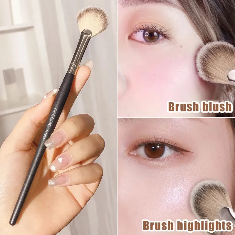 Loose Powder Brush Makeup Brush Blush Brush Highlighter Brush Partial Face Powder Brush Makeup Tool Beauty Supplies Maquiagem