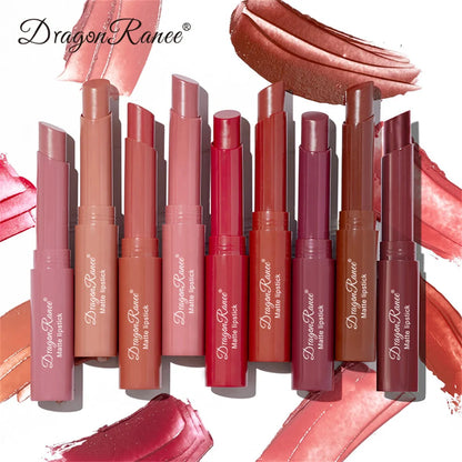 Nude Matte Lipstick Waterproof Long Lasting Lip Stick Not Fading Sexy Red Velvet Lipstick Makeup Cosmetic Batom Beauty