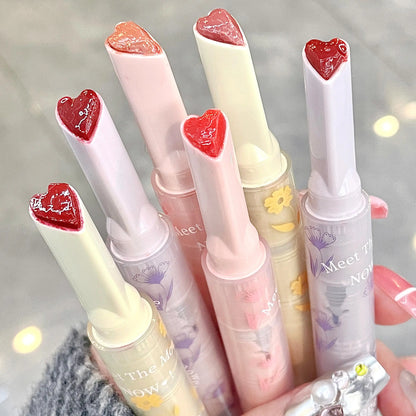 6ml Crystal Moisturizing Lip Oil Plumping Lip Gloss Sexy Plump Lip Glow Oil Tinted Lip Plumper Lips Hydrating Lip Gloss