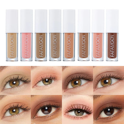 Matte Liquid Eyeshadow Female Makeups Pearlescent Fine Flash Diamond Liquid Eye Shadow Makeup Korean Cosmetic