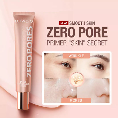 O.TWO.O Face Primer Makeup Base 20ml Invisible Pore Smooths Fine Lines Oil-Control Brighten Moisture Primer for Face Cosmetics