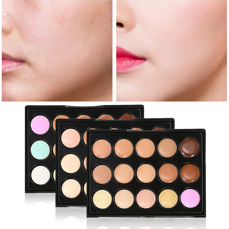 15 Colors Popfeel Concealers Face Makeups Foundation Dark Circle Corrector Concealers Stick Cosmetic Makeup Concealer Palette