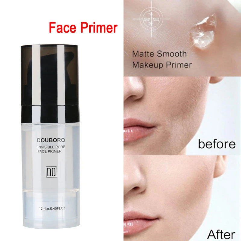 12ml Face Primer Makeup Base Under Oil-control whitening Invisible Pore Face Oil Facial Make Up Base Primer